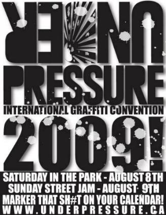 Under Pressure 2009 Flyer