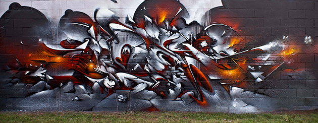 Mural Brisbane Australia 2012