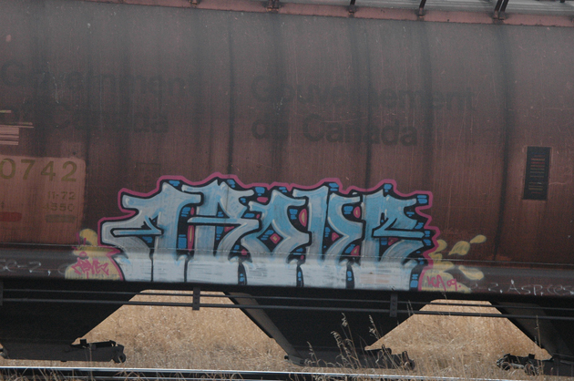 above graffiti