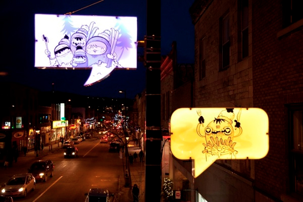 astro montreal street lights