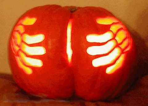 Butt Crack Pumpkin