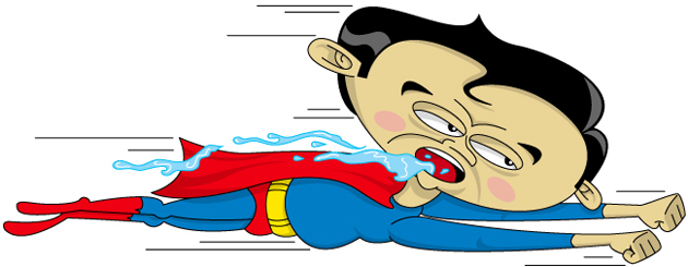cameo superman illustration