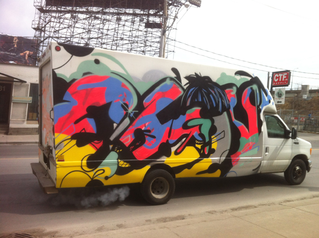 chou graffiti truck toronto