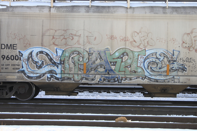 crane graffiti