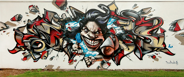 does nash graffiti wall