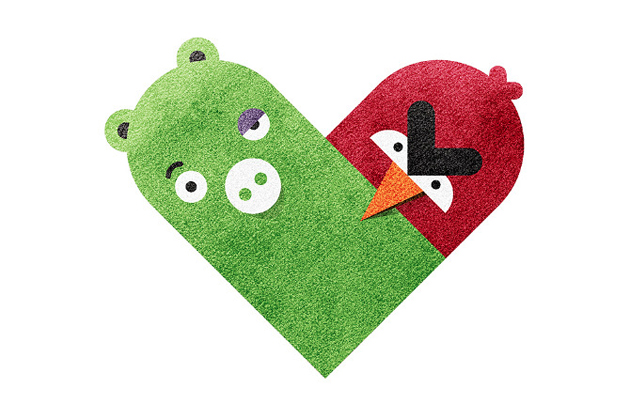 enemy hearts angry birds