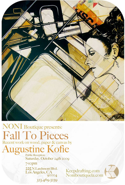 Kofie fall to pieces art opening Kofie fall to pieces art opening