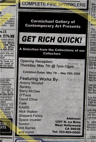 Get Rich Quick Art Show Get Rich Quick Art Show