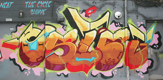 getso graffiti backwards