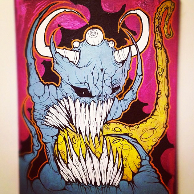 grominate character painting grominate character painting