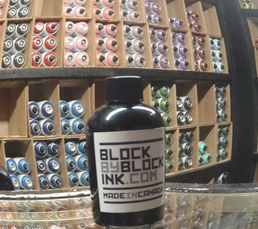 Block by Block Ink sold at Joe Huffer's Paint Shop