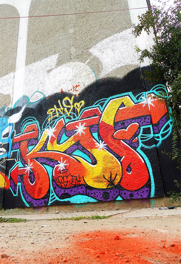 kif wall graffiti