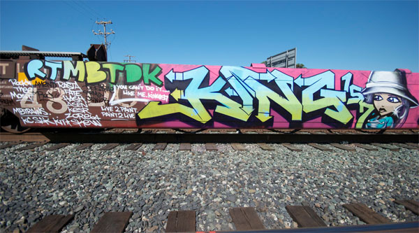 King 157 Graffiti Freight