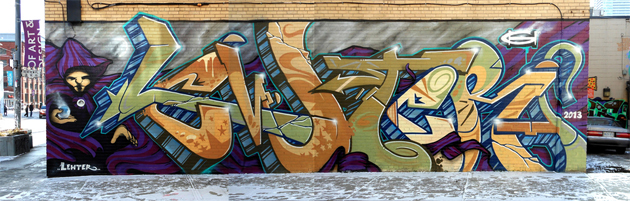 lewter graffiti