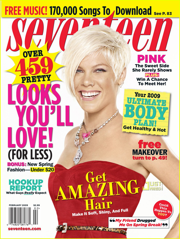 Pink Seventeen Magazine Cover