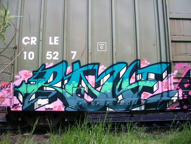 rove graffiti boxcar