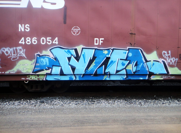 sizeo graffiti boxcar flat
