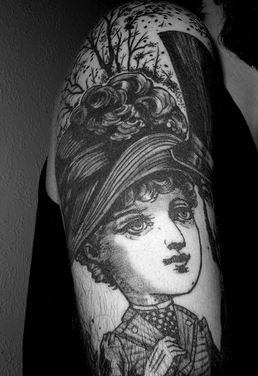 tattoo by Jean-Luc Navette