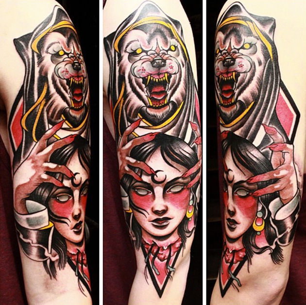 tattoo by Johnny Domus