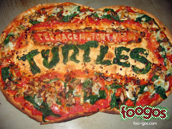 teenage mutant ninja turtles pizza