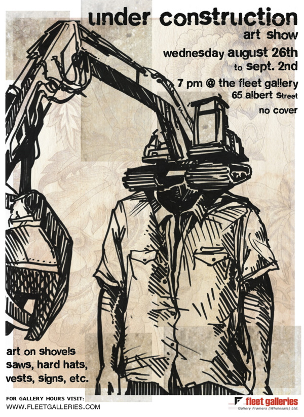 under construction art show