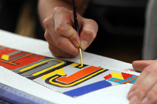 vault49 hand painted saws