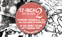 Reminder: 12 inch Art Show Tomorrow