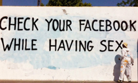 Above – #SocialMedia Graffiti