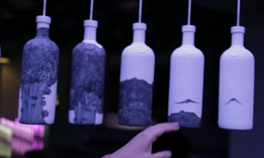 Absolut Art-Stream Bottle Animation