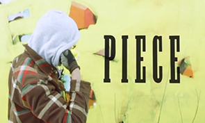 Green Piece Graffiti by Bruse