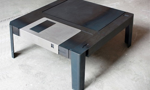 3.5″ Floppy Disk Coffee Table