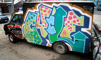 New York City Graffiti Trucks