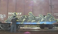 Ensoe Painting Boxcar