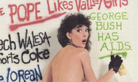 Hustler Magazine Graffiti Cover