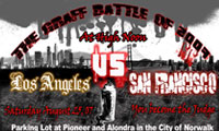 Graffiti Battle of 2007 Los Angeles vs San Francisco