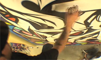 Menso & Glory Graffiti at OKSkate