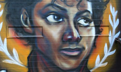 Michael Jackson Graffiti by Elicser