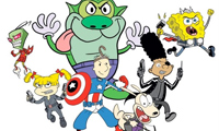 Nickelodeon Avengers Illustrations