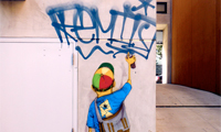 Os Gemeos & Remio Graffiti