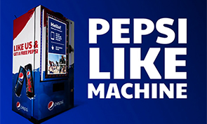 Pepsi Vending Machine Accepts ‘Likes’ Instead of Money