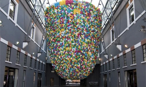 10-Meter High Sculpture Made Of Thousands Of Plastic Bags