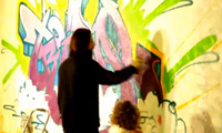 Risk Paints A Tribal Piece
