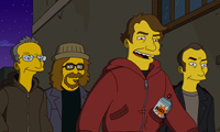 Shepard Fairey, Ron English, Kenny Scharf & Robbie Conal on The Simpsons