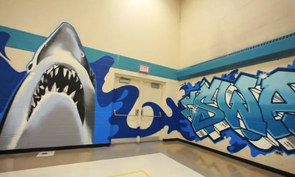 Skam & Rons – Swansea School Gym