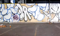 Slick Graffiti For Adidas Shoes