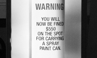 Harsh Australian Graffiti Laws