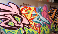 Squid KOG Graffiti Painting Video
