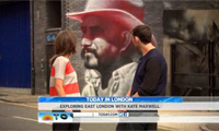 Today Show Olympics Coverage with El Mac Mural