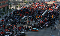 Toronto – Gardiner Expressway Tamil Protest – 2009