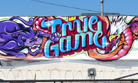 True Game Graffiti by Revok, Augor & Rime